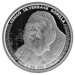 2015 Congo Silverback 1oz