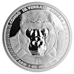 2016 Congo Silverback 1oz