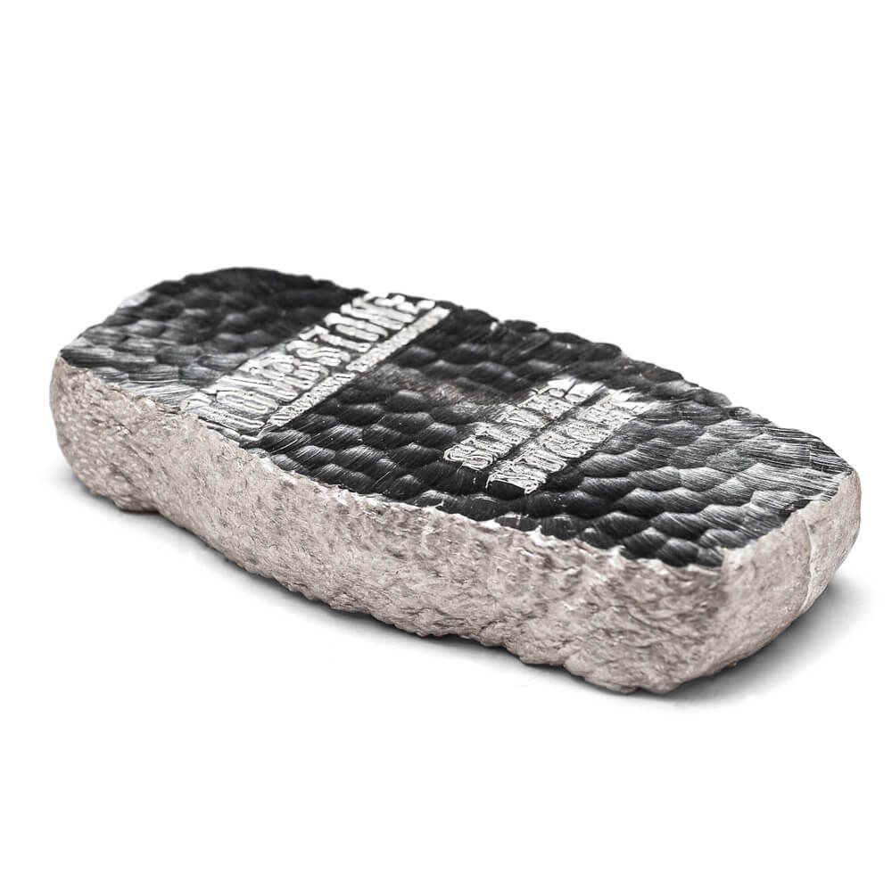 Tombstone Nugget 1 kg Silver Bar Bullion