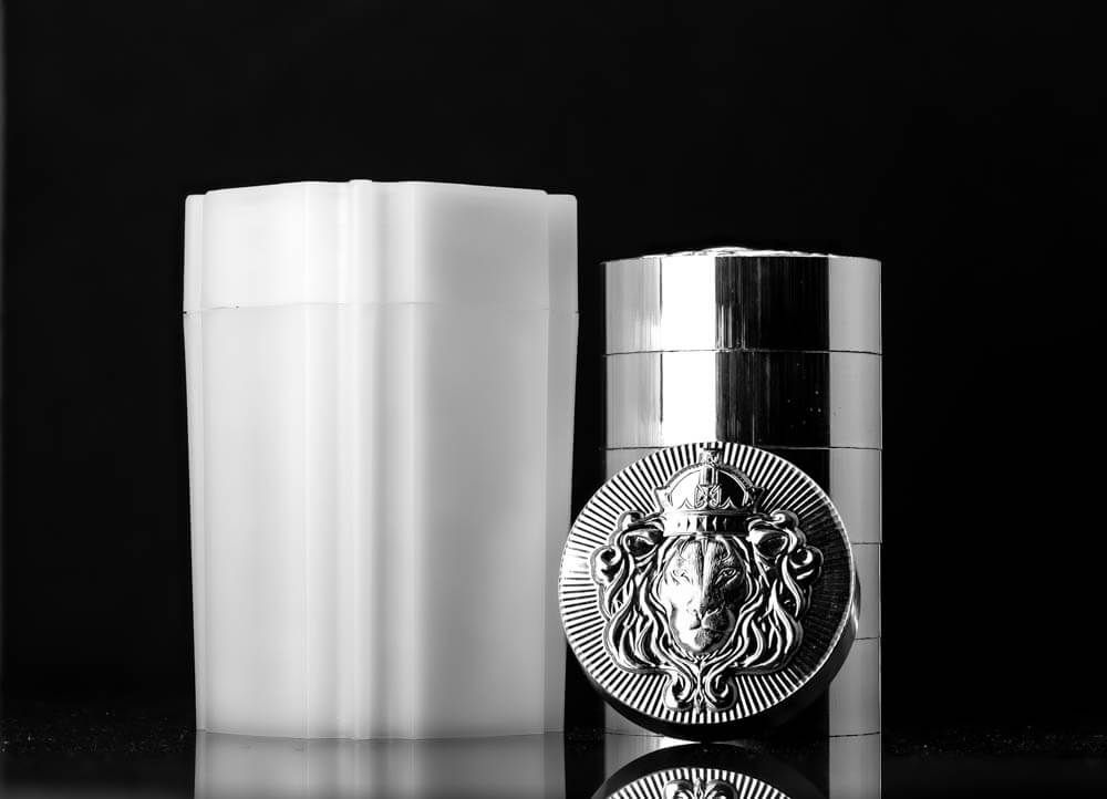 Buy 5 oz Silver Round Stackers by Scottsdale Mint