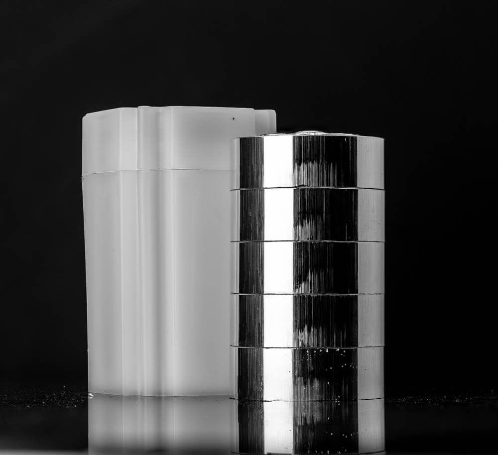 Buy 5 oz Silver Round Stackers by Scottsdale Mint
