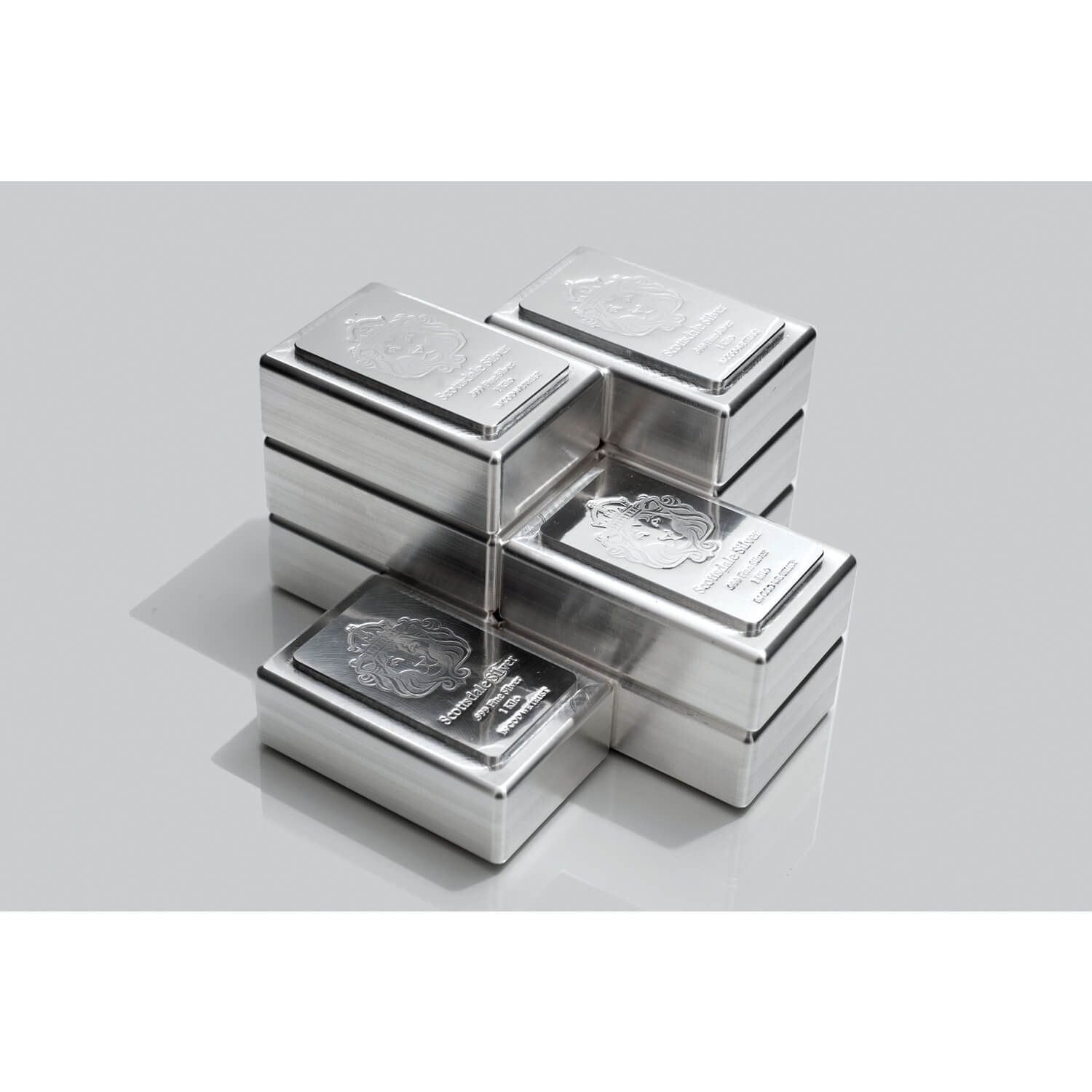 スタッカー Scottsdale Silver 1kg 銀 Buy 1 Kilo Silver Bar | Scottsdale Stacker®