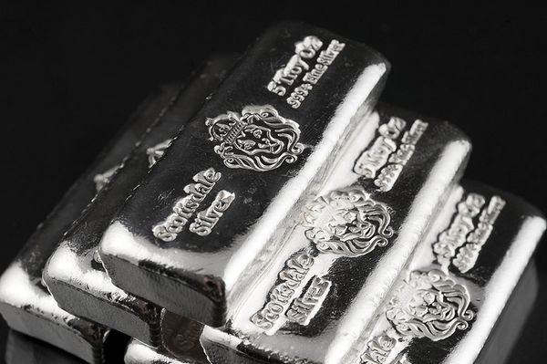 5 oz Scottsdale Mint .999 Silver Cast Bar
