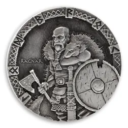 2015 Vikings | Ragnar 2 Oz Silver Coin