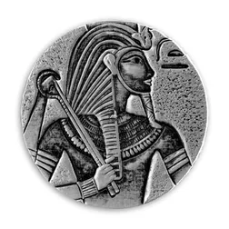 2016 ERS King Tut 5 oz Silver Coin