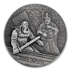 2016 Vikings | Bjorn Ironside 2 oz Silver Coin