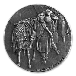 2016 Biblical Series | The Good Samaritan 2 oz Silver Coin