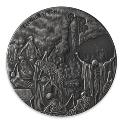 2016 Biblical Series | Ezekiel's Vision 2 Oz Silver Coin