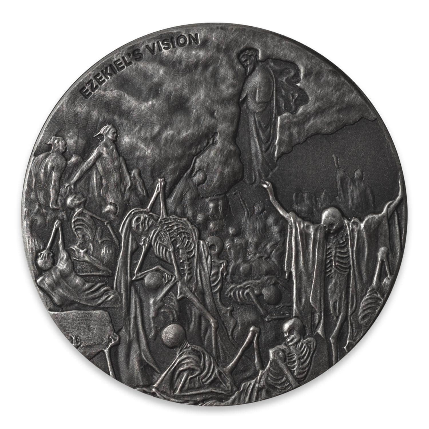 2016 Biblical Series | Ezekiel’s Vision 2 Oz Silver Coin
