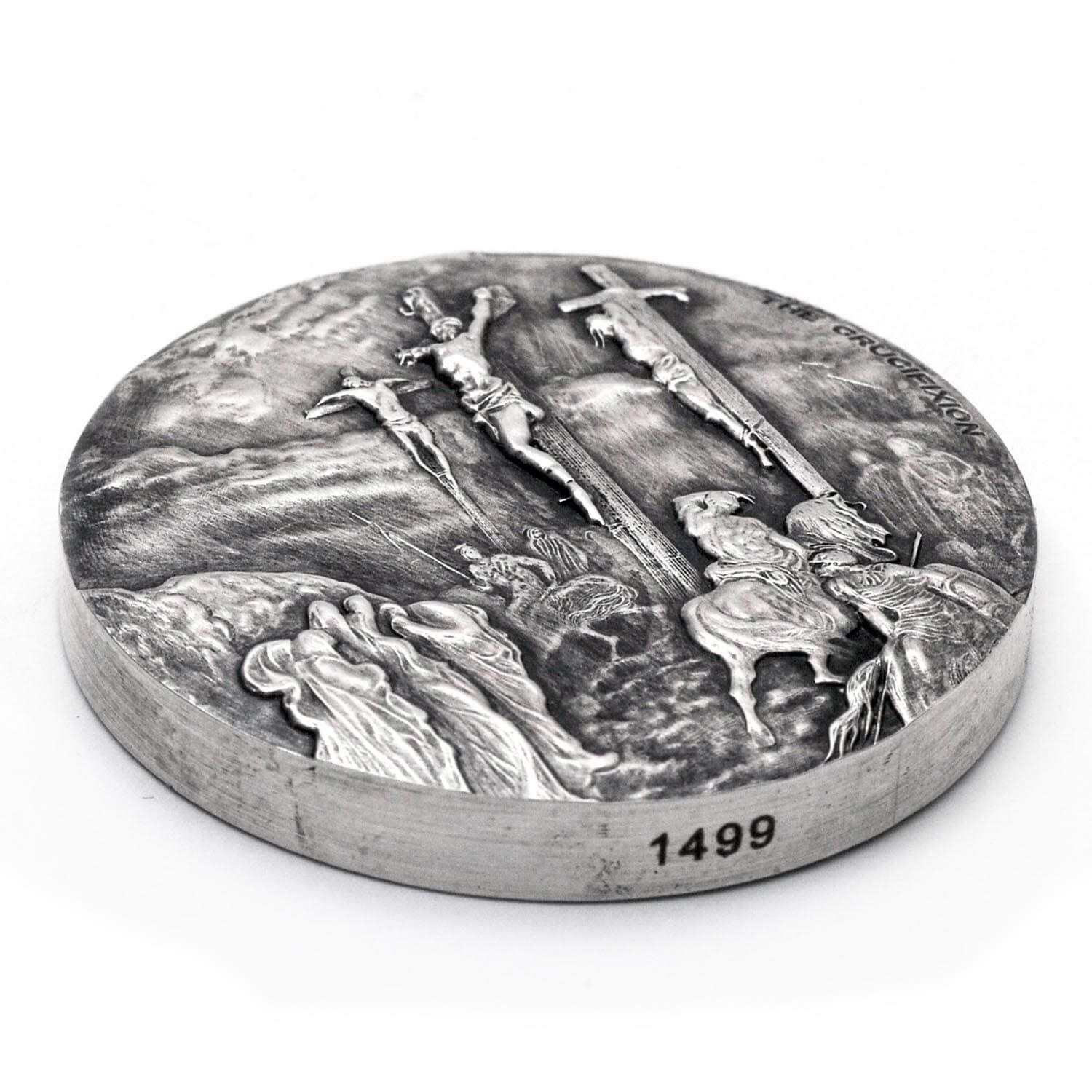 2015 Biblical Series | The Crucifixion 2 Oz Silver Coin