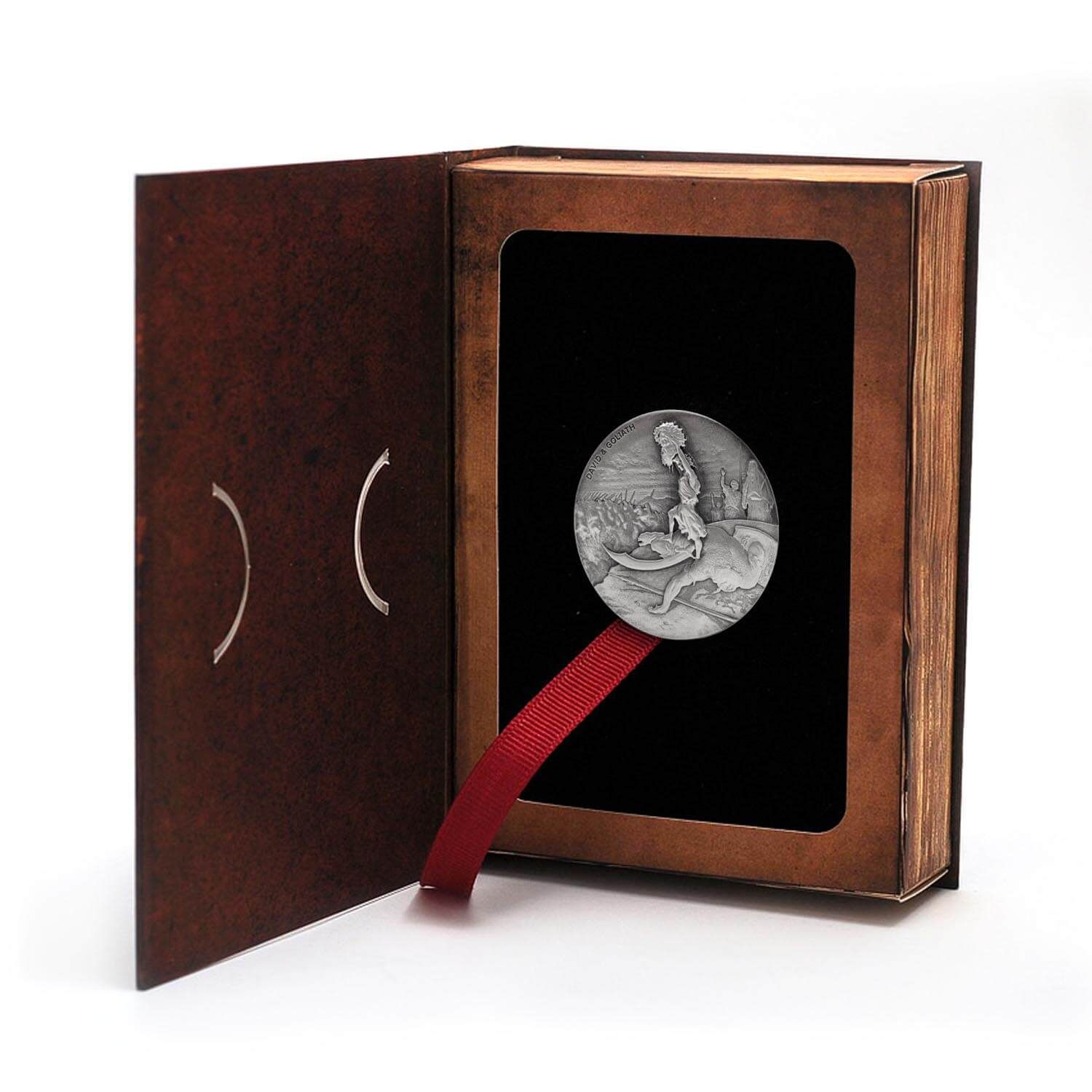 2015 Biblical Series | David & Goliath 2 Oz Silver Coin
