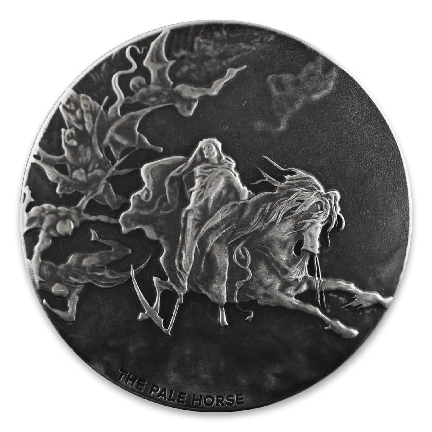 2015 Biblical Series | The Pale Horse 2 Oz Silver Coin