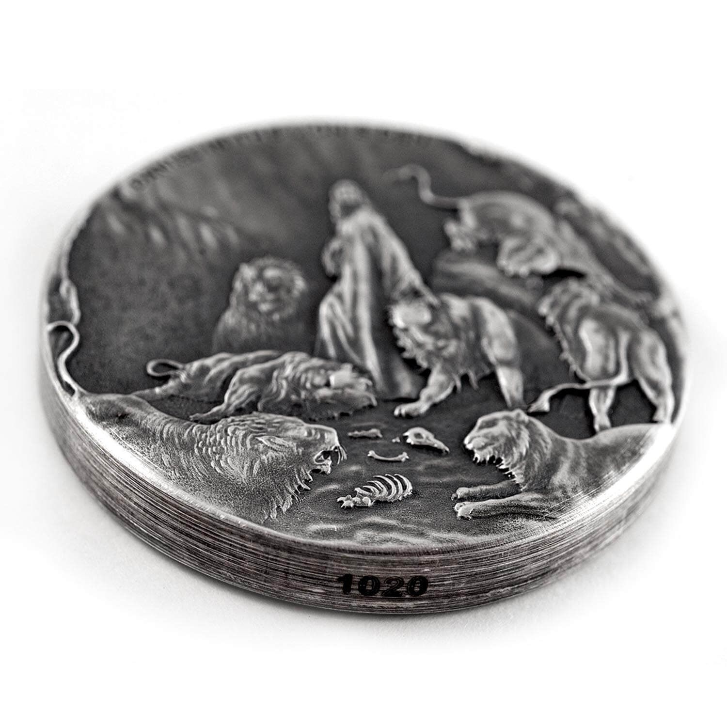Daniel in the Lion's Den 2 Oz Coin 7