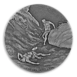 2017 Biblical Series | Death of Abel 2 oz Silver Coin