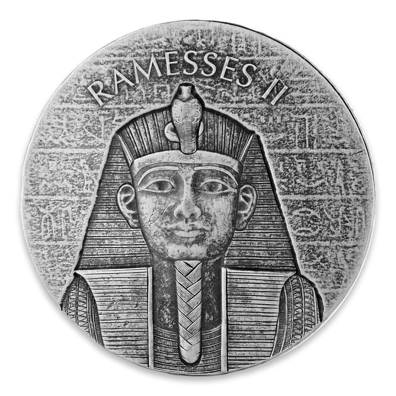 2017 ERS Ramesses II 2 oz Silver Coin