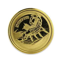 2017 Chad Deathstalker Scorpion 1 oz Gold Coin