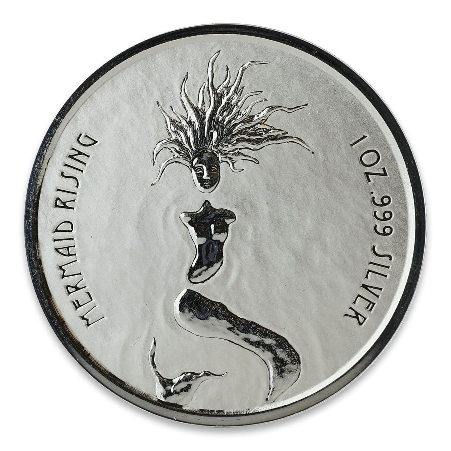 2018 Fiji Mermaid Rising 1 oz Silver Coin