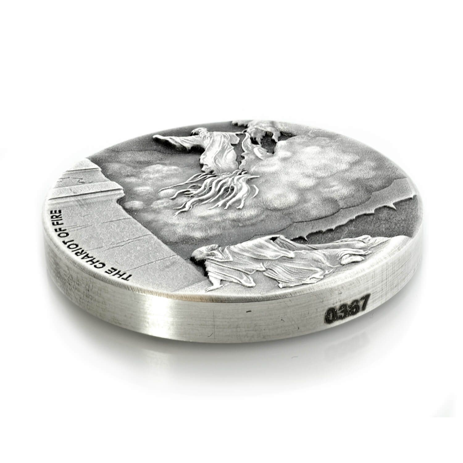 2018 Biblical Series | Chariot of Fire 2 oz Silver Coin