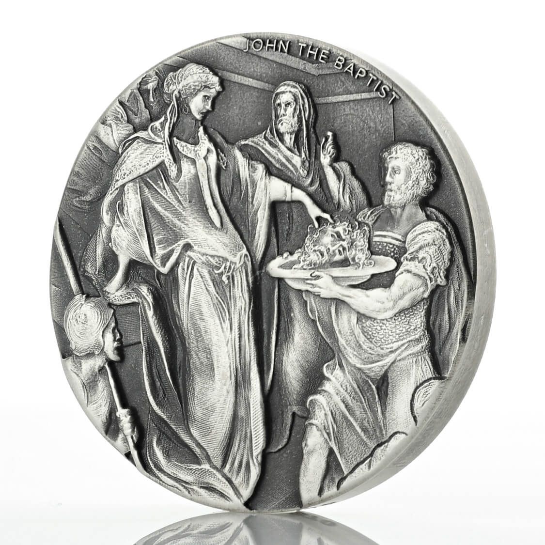 2018 Biblical Series | John the Baptist 2 oz Silver Coin