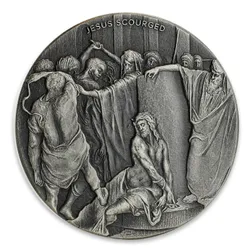 2018 Biblical Series | Jesus Scourged 2 oz Silver Coin