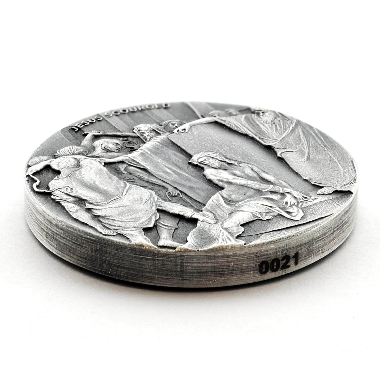 鬼レア！DETERMINATIONS 『When I Get A Law』 2018 Biblical Series | Jesus Scourged 2 oz Silver Coin