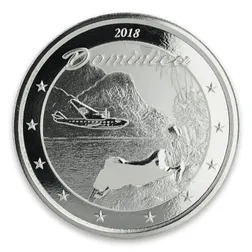 2018 EC8 Dominica "The Nature Isle" 1 oz Silver Coin