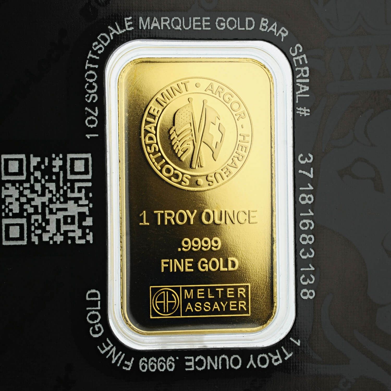 Scottsdale Marquee 1 oz Gold Bar | Scottsdale Mint