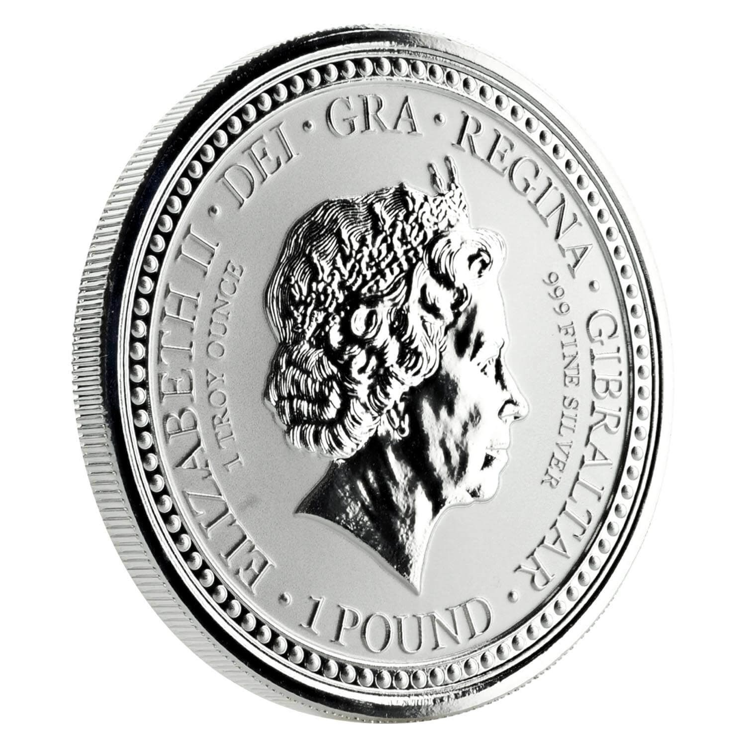 2018 Royal Arms of England 1 oz Silver Color Coin (Black)