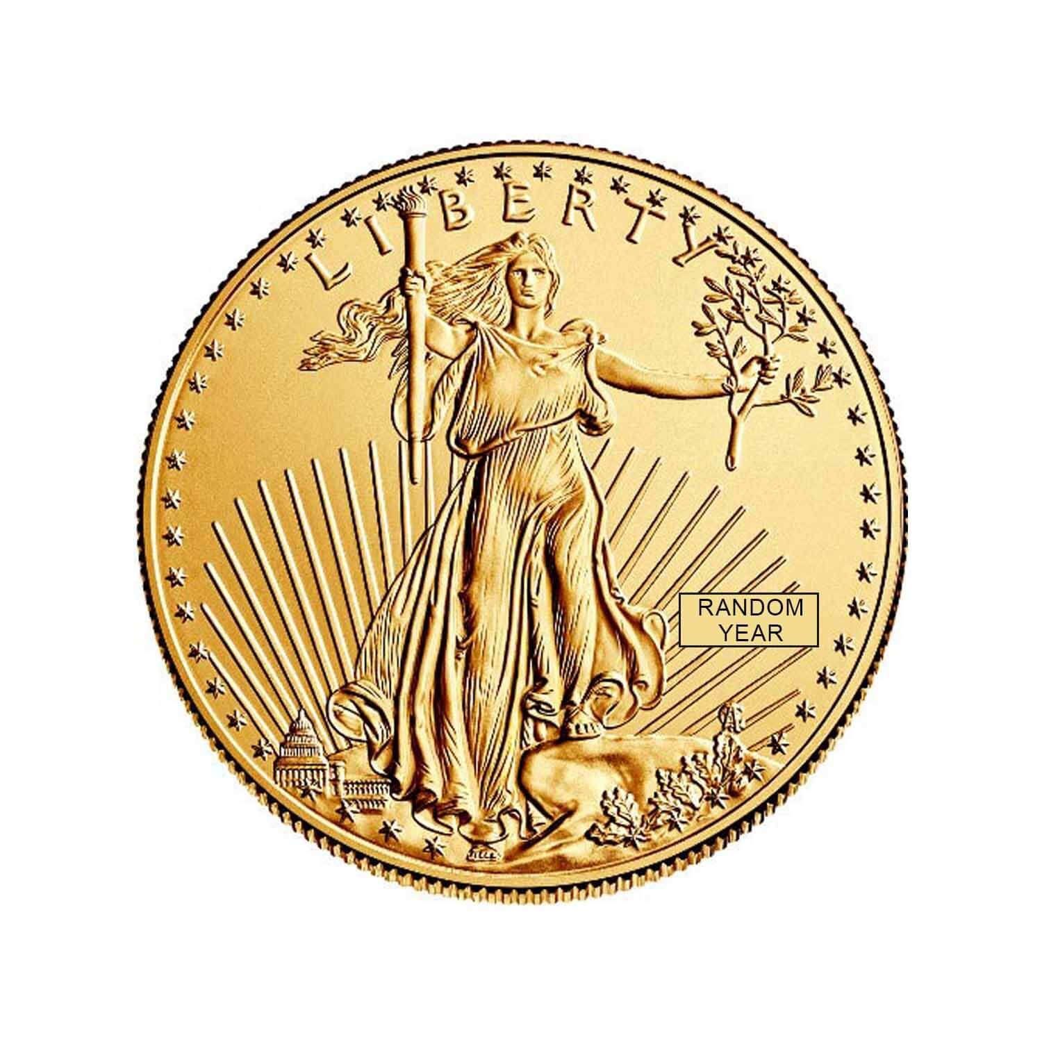 American Gold Eagle (Any Year) 1 oz Gold Coin