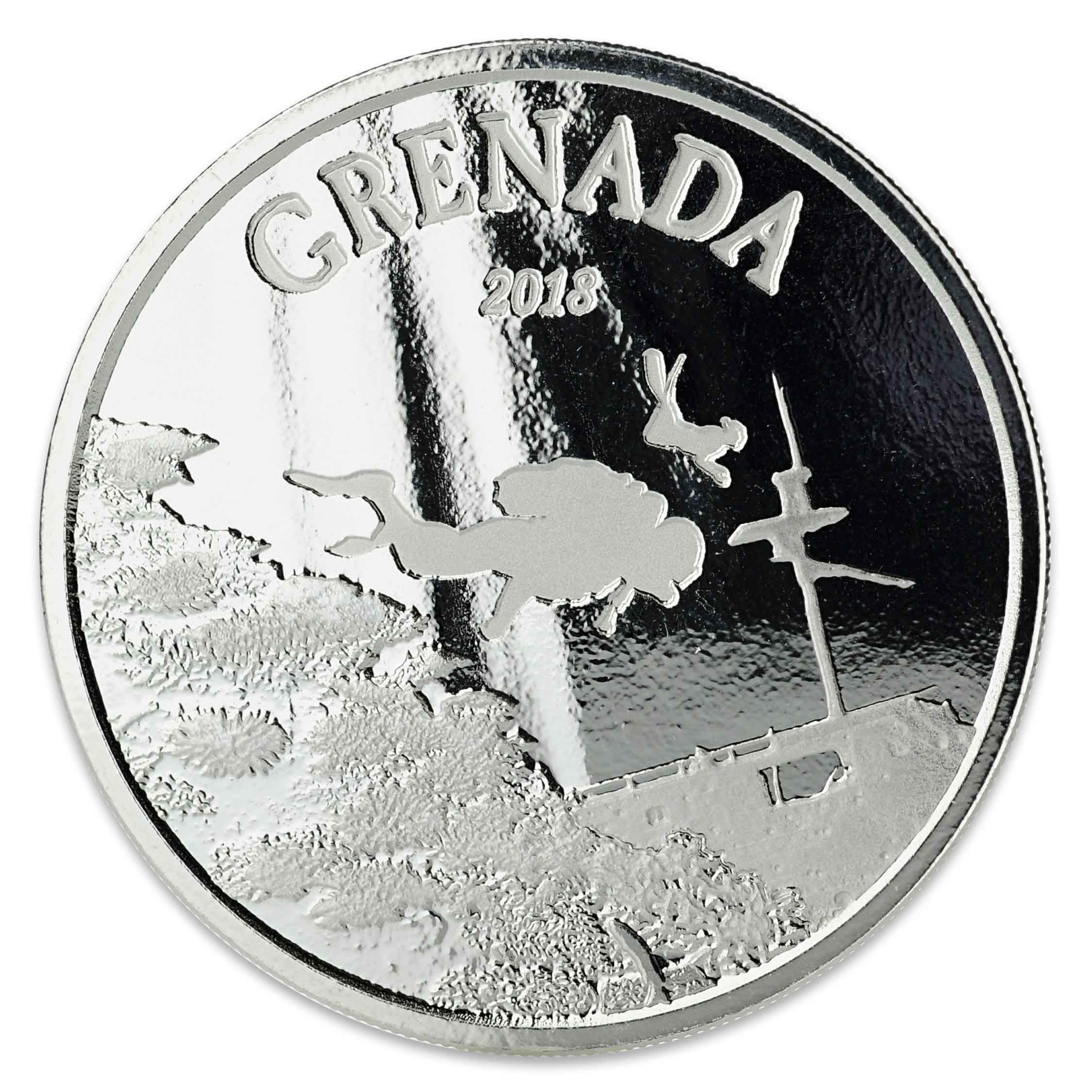 2018 EC8 Grenada “Diving Paradise” 1 oz Silver Coin