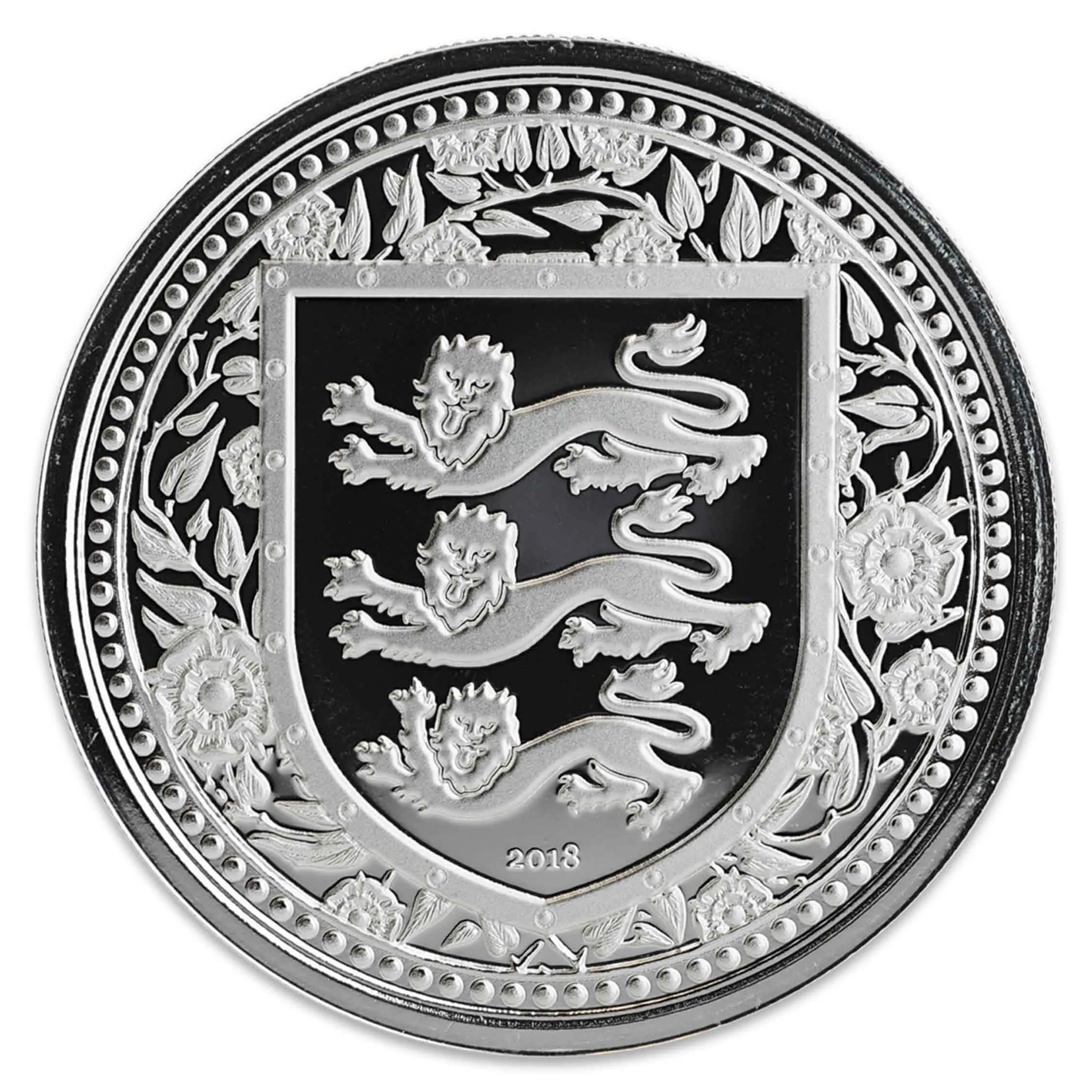 2018 Royal Arms of England 1 oz Silver Coin