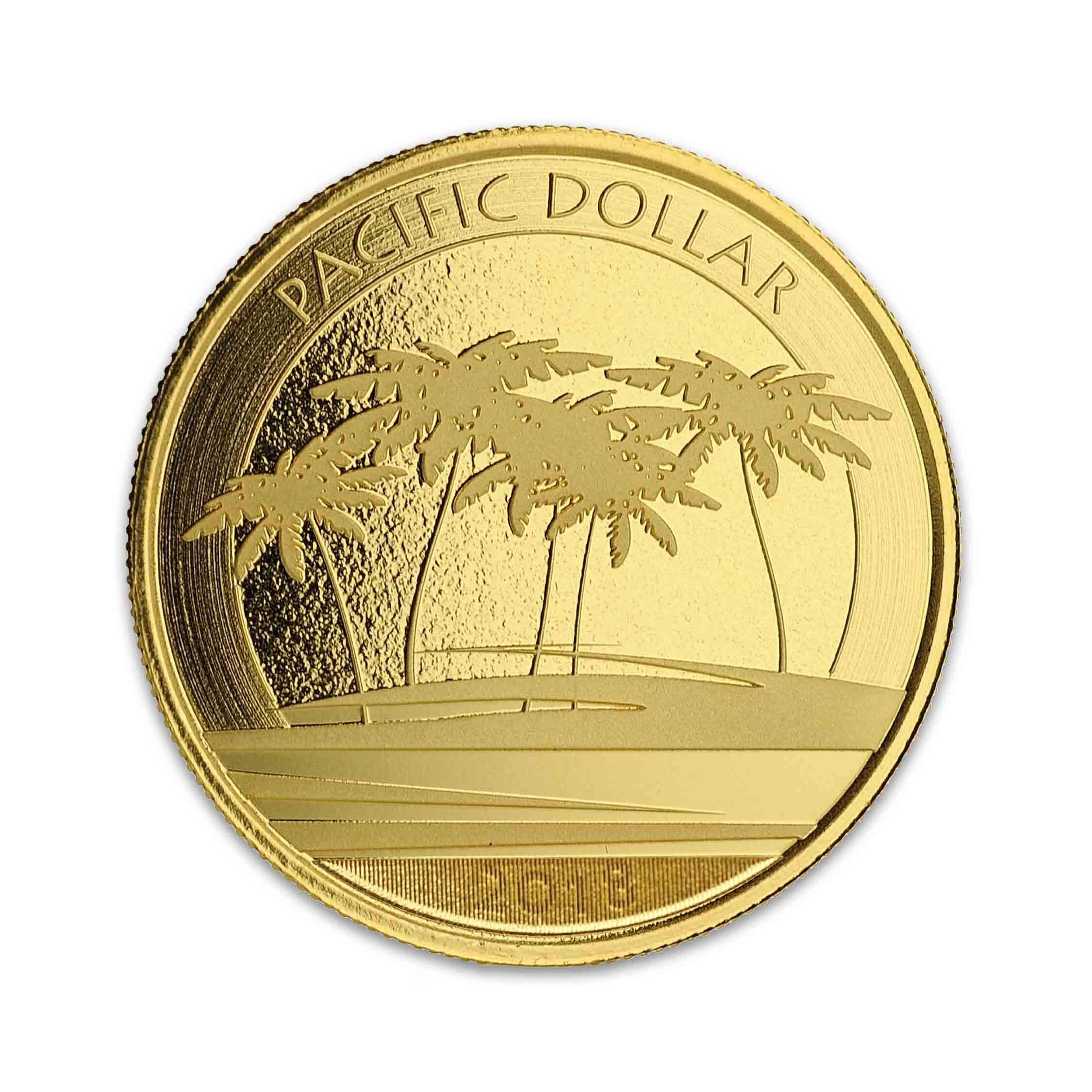 2018 Fiji Pacific Dollar 1 oz Gold Coin