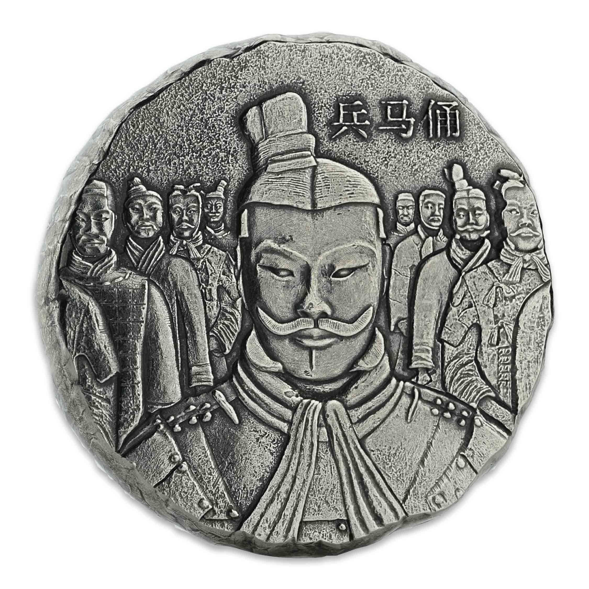 2018 Fiji Terracotta Warriors 5 oz Silver Coin