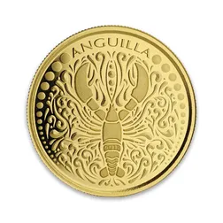 2018 EC8 Anguilla Lobster 1 oz Gold Coin