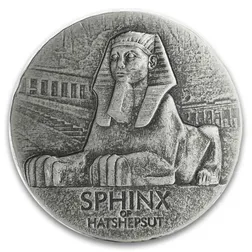 2019 ERS Sphinx 5 oz Antiqued Silver Coin