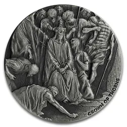 2019 Biblical Series | Crown of Thorns 2 oz Silver Coin