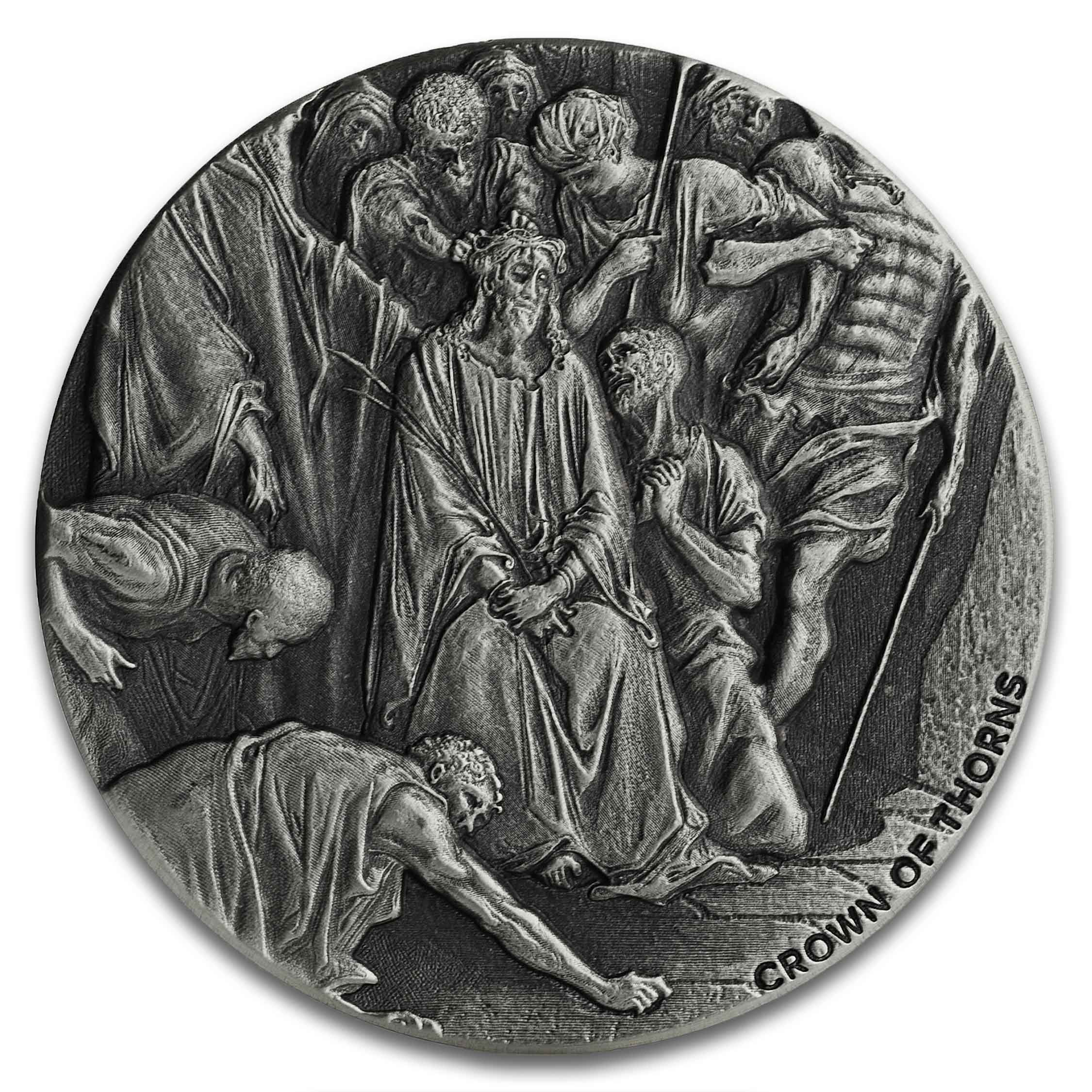 2019 Biblical Series | Crown of Thorns 2 oz Silver Coin