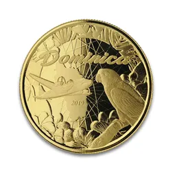 2019 EC8 Dominica "The Nature Isle" 1 oz Gold Coin