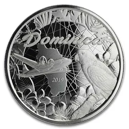 2019 EC8 Dominica "The Nature Isle" 1oz Silver Coin