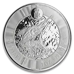 2019 Cayman Islands Marlin 1 oz Silver Coin