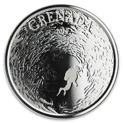 2019 EC8 Grenada "Diving Paradise" 1oz Silver Coin
