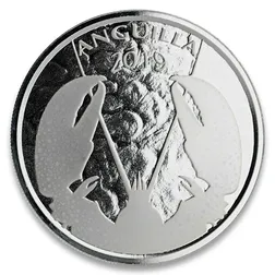 2019 EC8 Anguilla "Lobster" 1oz Silver Coin