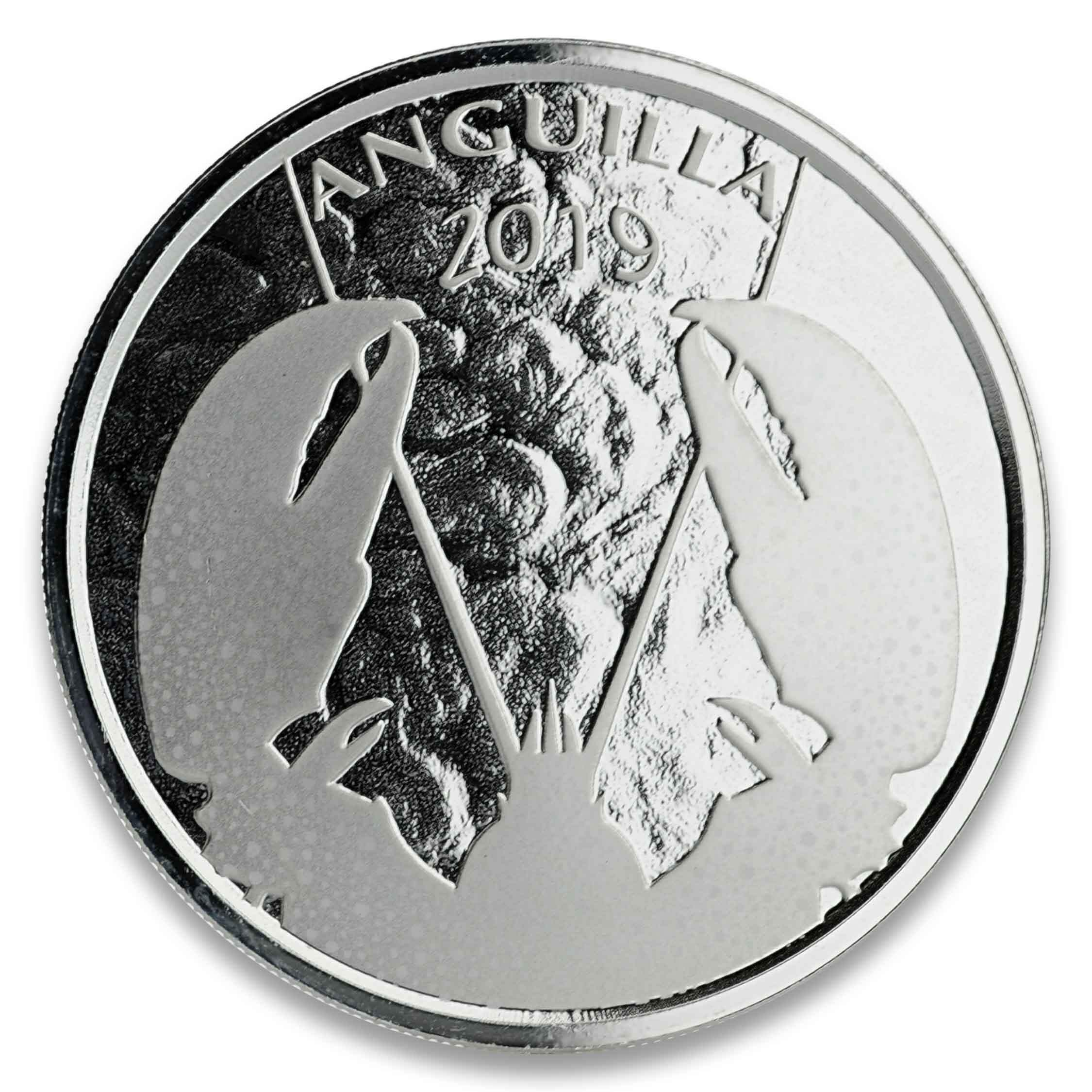 2019 EC8 Anguilla “Lobster” 1oz Silver Coin