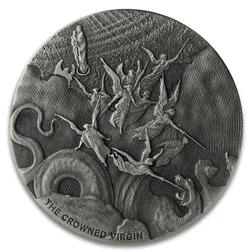 2019 Biblical Series | The Crowned Virgin 2 oz Silver Coin