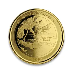 2019 EC8 St. Vincent & the Grenadines "Island Hopping" 1 oz Gold Coin