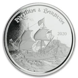 2020 EC8 Antigua & Barbuda "Rum Runner" 1 oz Silver Coin