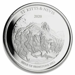 2020 Ec8 Antigua & Barbuda "rum Runner" 1 Oz Silver Coin