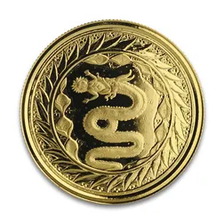 2020 Samoa Serpent of Milan 1 oz Gold Coin