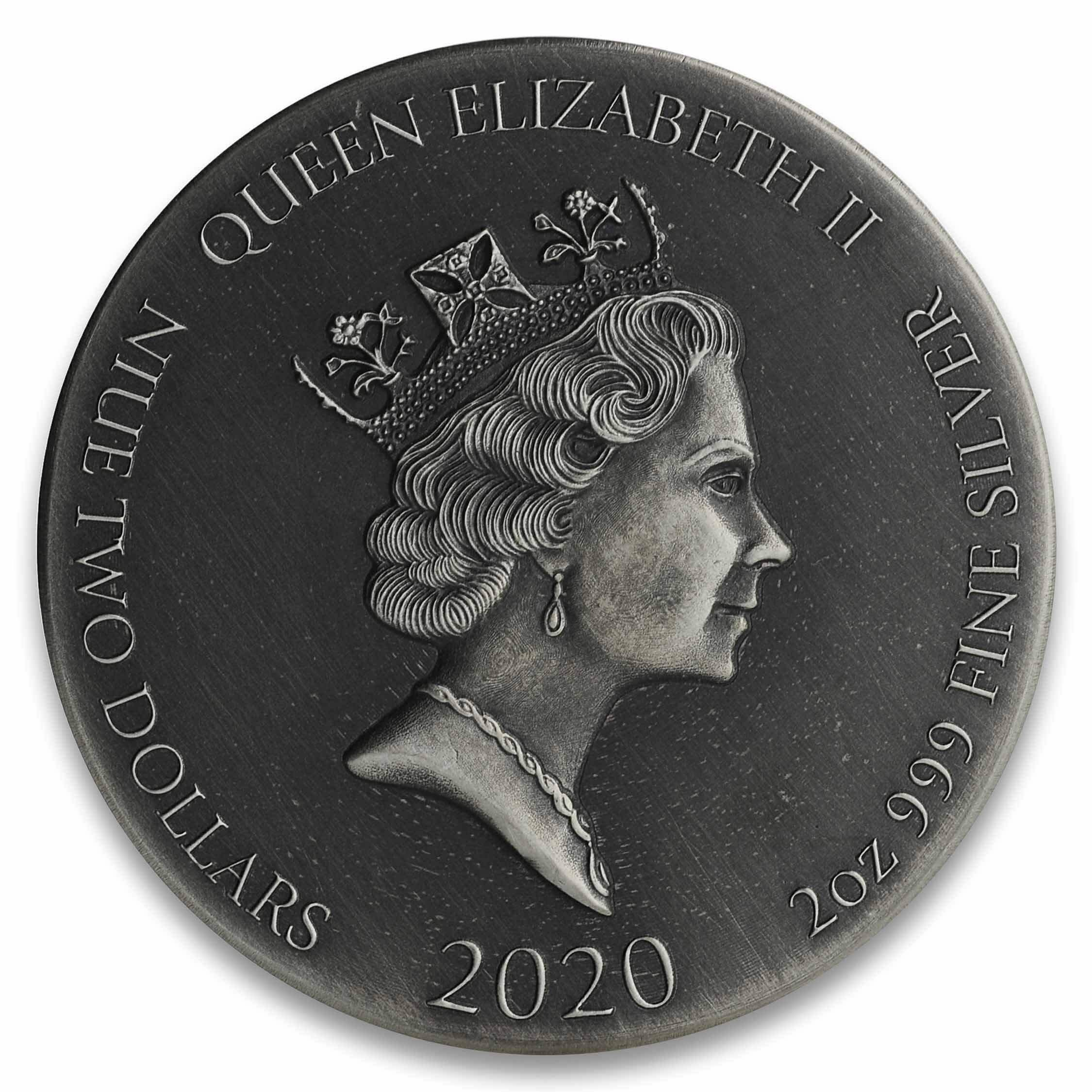 Buy 2020 Biblical Series | Fiery Furnace 2 oz Silver Coin fine