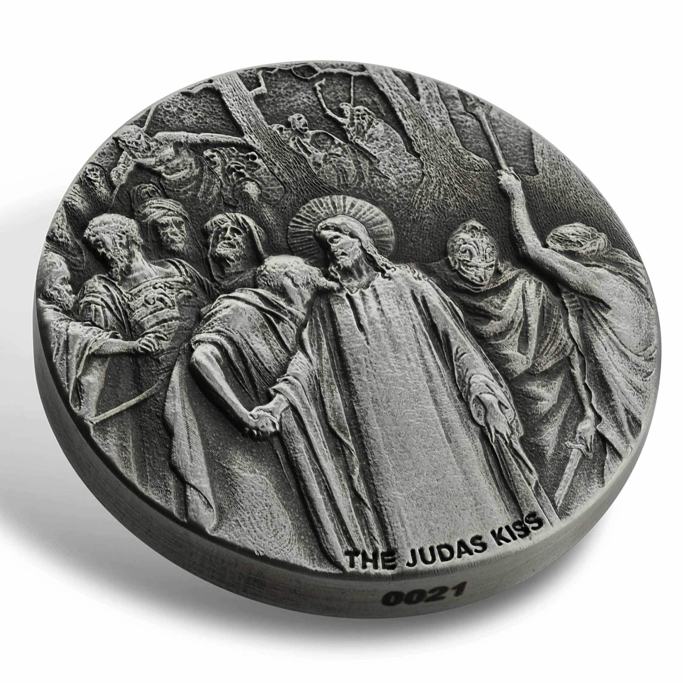 2020 Biblical Series | Jesus Walking on the Sea 2 oz Silver Coin